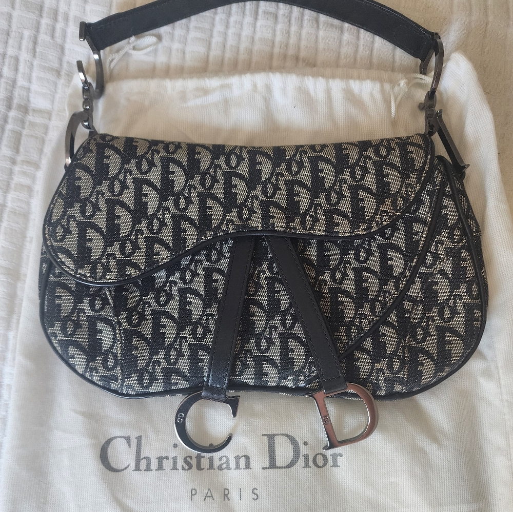 Authentic Christian Dior Saddlebag